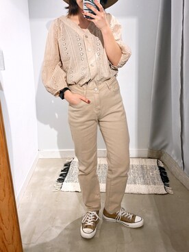 ちーかまさん（レディース・151cm）の冬コーディネート