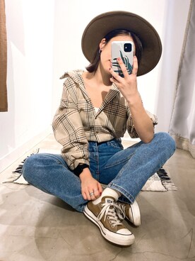 ちーかまさん(レディース・151cm)の冬コーディネート