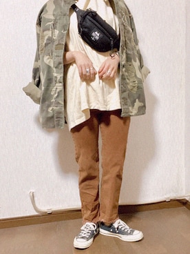 ちーかまさん（レディース・151cm）の春コーディネート