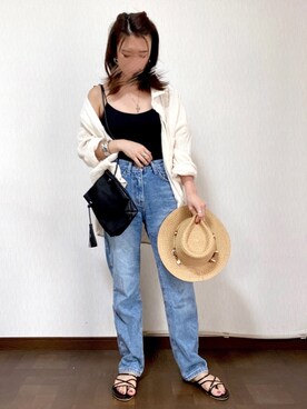 ちーかまさん（レディース・151cm）の春コーディネート