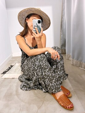 ちーかまさん（レディース・151cm）の夏コーディネート