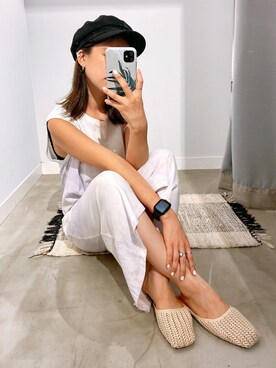 ちーかまさん（レディース・151cm）の夏コーディネート