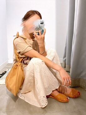 ちーかまさん（レディース・151cm）の夏コーディネート