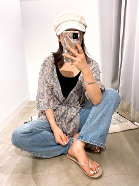 ちーかまさん（レディース・151cm）の夏コーディネート