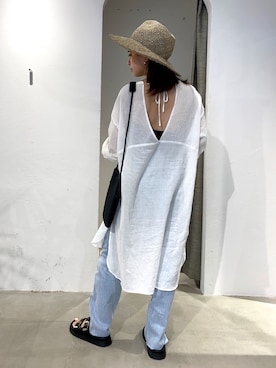 ちーかまさん（レディース・151cm）の夏コーディネート