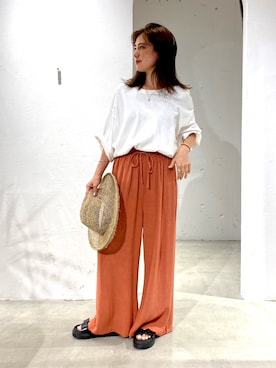 ちーかまさん(レディース・151cm)の夏コーディネート