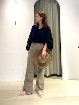 ちーかまさん（レディース・151cm）の夏コーディネート