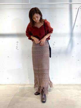 ちーかまさん（レディース・151cm）の夏コーディネート