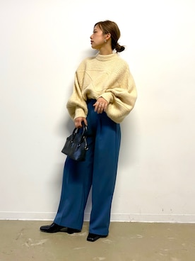 ちーかまさん（レディース・151cm）の秋コーディネート