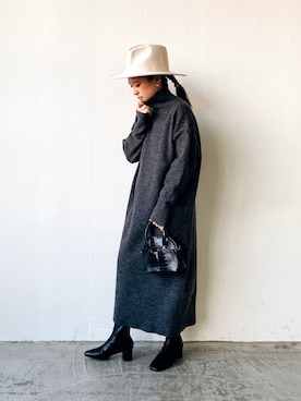 ちーかまさん（レディース・151cm）の秋コーディネート