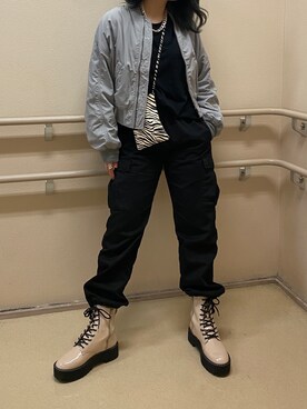 AL!CEさん（レディース・167cm）の春コーディネート