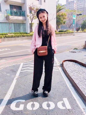 「T.U.K（ティーユーケー）のアイテム」を使った、Wendyさん（レディース・161cm）の冬コーディネート