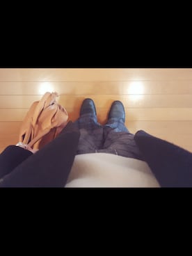 「fredy emue（フレディエミュ）のアイテム（その他アウター）」を使った、マツモト。さん（レディース・158cm）の秋コーディネート