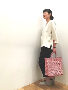 Bshop横浜店さん（レディース・161cm）の春コーディネート