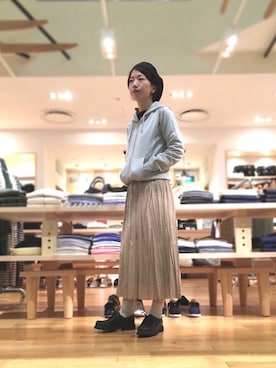 「orcival」｜「アイテム（ハンチング/ベレー帽）」を使った、Bshop横浜店さん（レディース・157cm）の春コーディネート