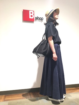 Bshop横浜店さん（レディース・161cm）の春コーディネート