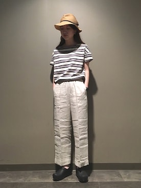 「dansko（ダンスコ）のアイテム」を使った、Bshop横浜店さん（レディース・157cm）の春コーディネート