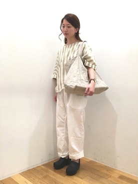 Bshop横浜店さん（レディース・157cm）の春コーディネート