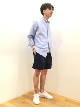 Bshop横浜店さん（メンズ・165cm）の夏コーディネート