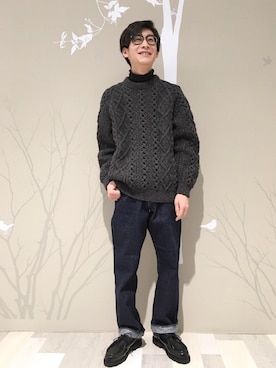 Bshop横浜店さん（メンズ・170cm）の秋コーディネート