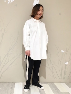 「Bshop（ビショップ）のアイテム」を使った、Bshop横浜店さん（レディース・160cm）の冬コーディネート