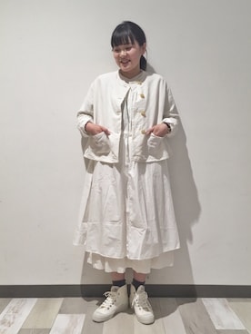 「NOVESTA（ノベスタ）のアイテム」を使った、Bshop横浜店さん（レディース・155cm）の春コーディネート