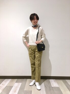 「cellar door」｜「アイテム（その他シューズ）」を使った、Bshop横浜店さん（レディース・155cm）の春コーディネート