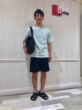 「オーシバル」｜Bshop横浜店さん（メンズ・168cm）の春コーディネート