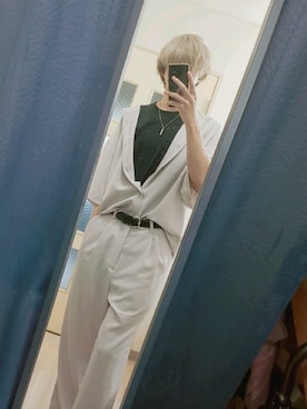 ぬいさん(メンズ・172cm)の夏コーディネート