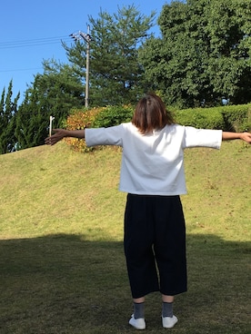 「REAC（レアック）のアイテム」を使った、なおさん（レディース・164cm）の秋コーディネート