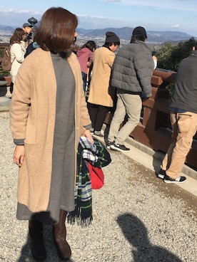 「The Virgnia（ザ ヴァージニア）のアイテム（ファッション雑貨）」を使った、なおさん（レディース・164cm）の冬コーディネート