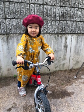 mkymskさん（キッズ・90cm）の秋コーディネート