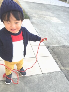 miiさん（キッズ・70cm）の冬コーディネート