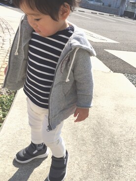 miiさん（キッズ・70cm）の冬コーディネート