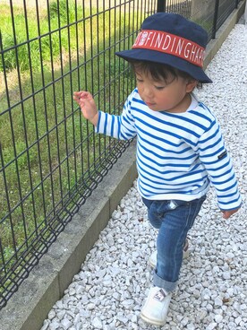 miiさん（キッズ・70cm）の春コーディネート