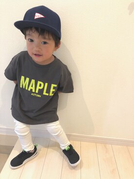 miiさん（キッズ・70cm）の春コーディネート