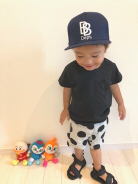miiさん（キッズ・70cm）の夏コーディネート
