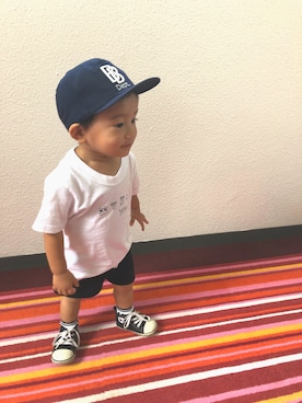 miiさん（キッズ・70cm）の夏コーディネート