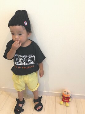 miiさん(キッズ・80cm)の夏コーディネート