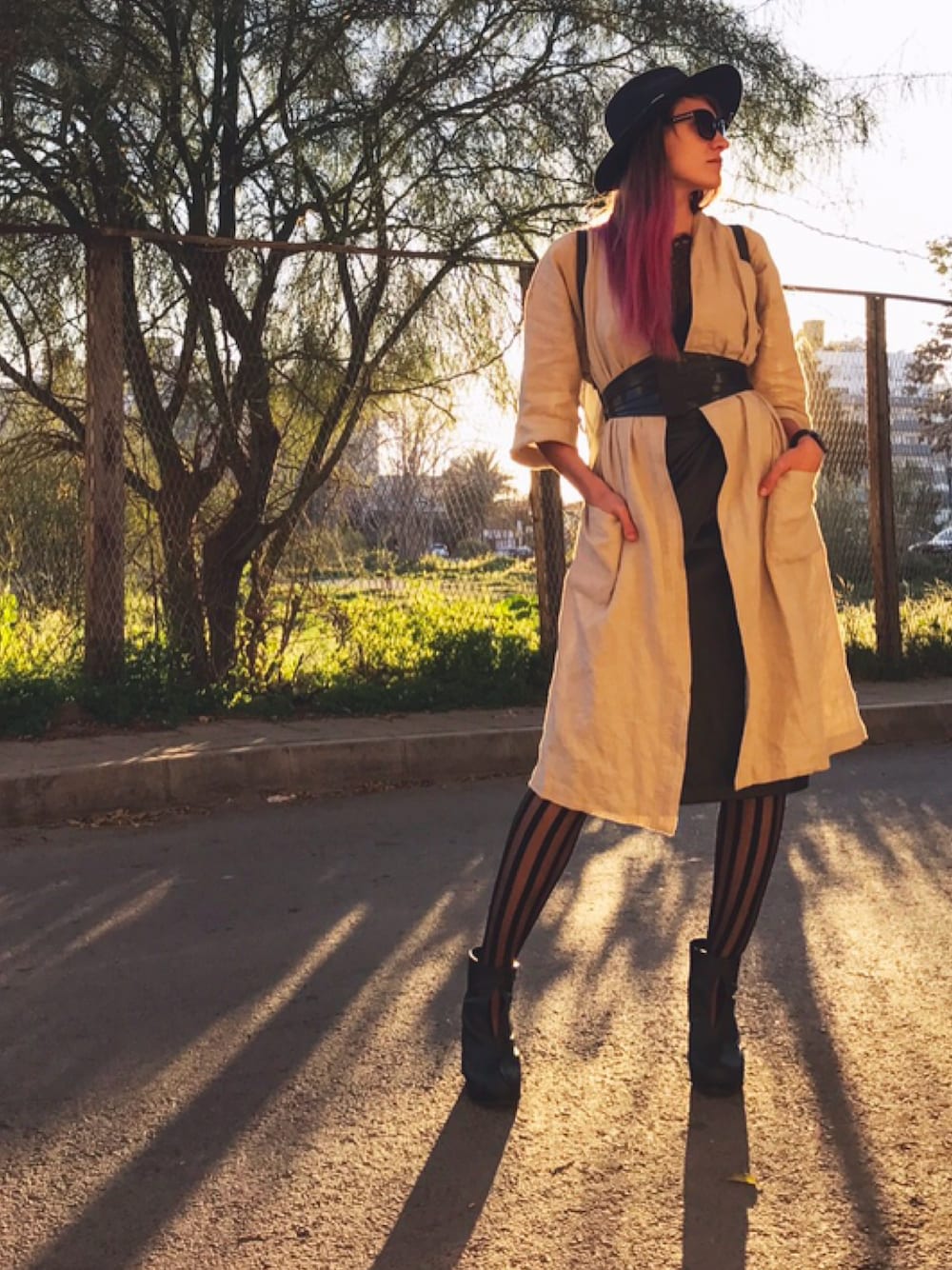 MM6 Maison Margielaのベルトを使った人気ファッションコーディネート