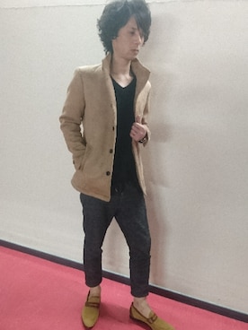 ICHIKAWAさん（メンズ・172cm）の冬コーディネート