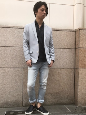 ICHIKAWAさん（メンズ・173cm）の夏コーディネート