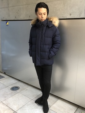 ICHIKAWAさん（メンズ・173cm）の冬コーディネート