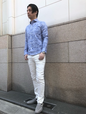 「HIGH STREET（ハイストリート）のアイテム」を使った、ICHIKAWAさん（メンズ・173cm）の春コーディネート