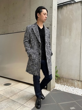 ICHIKAWAさん（メンズ・173cm）の冬コーディネート