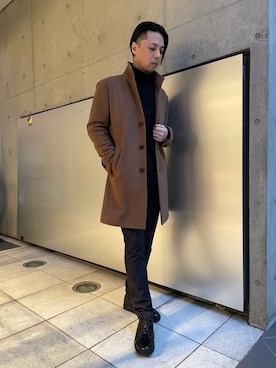 ICHIKAWAさん（メンズ・173cm）の冬コーディネート