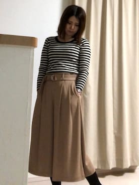 nontanuさん（レディース・154cm）の秋コーディネート