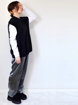 𝕡𝕠𝕟𝕟𝕦☺︎!さん(レディース・160cm)の春コーディネート