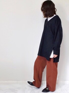 𝕡𝕠𝕟𝕟𝕦☺︎!さん（レディース・160cm）の春コーディネート