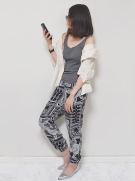 𝕡𝕠𝕟𝕟𝕦☺︎!さん（レディース・160cm）の春コーディネート